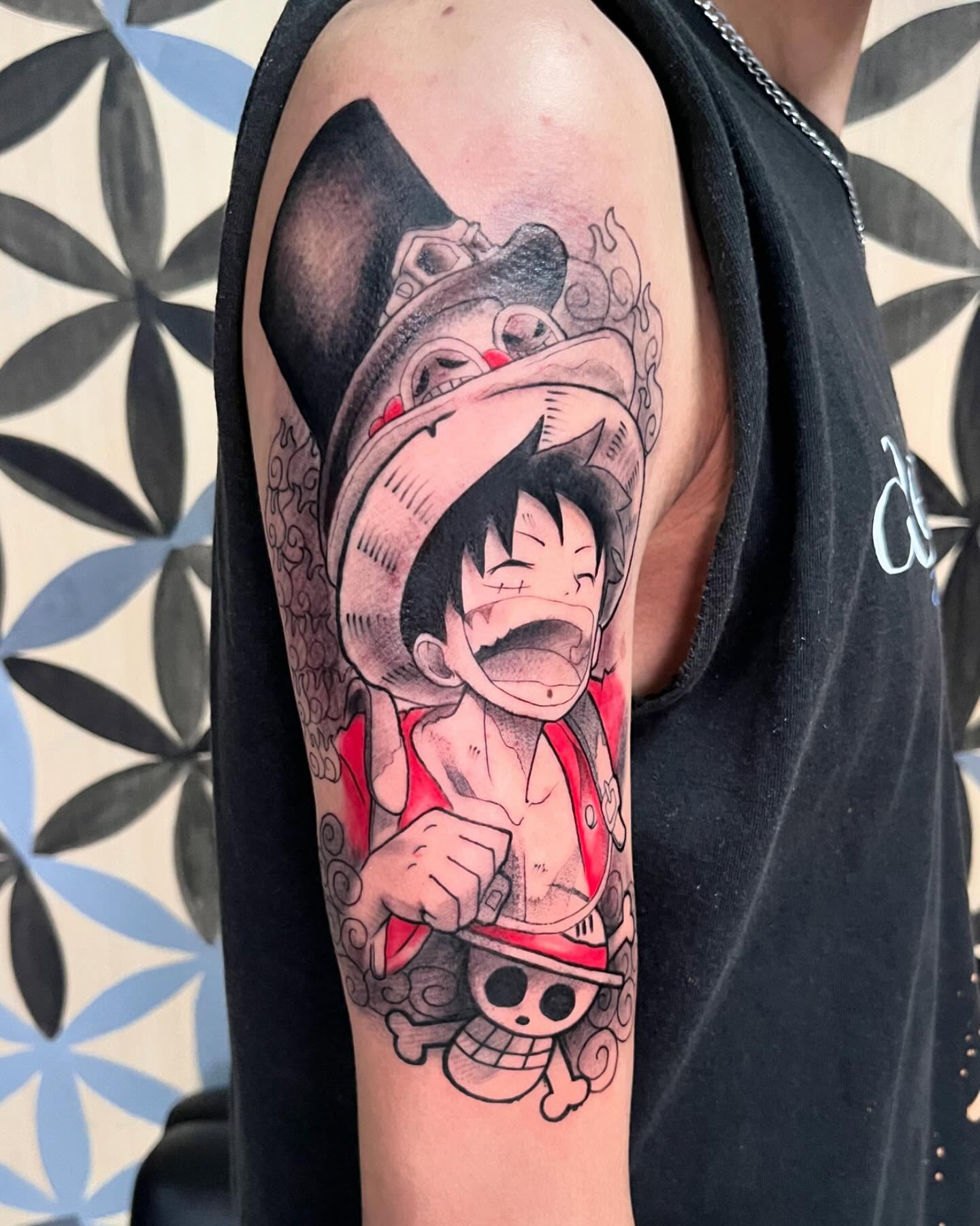 Tattoo by @alvinlouceltattooer — anime