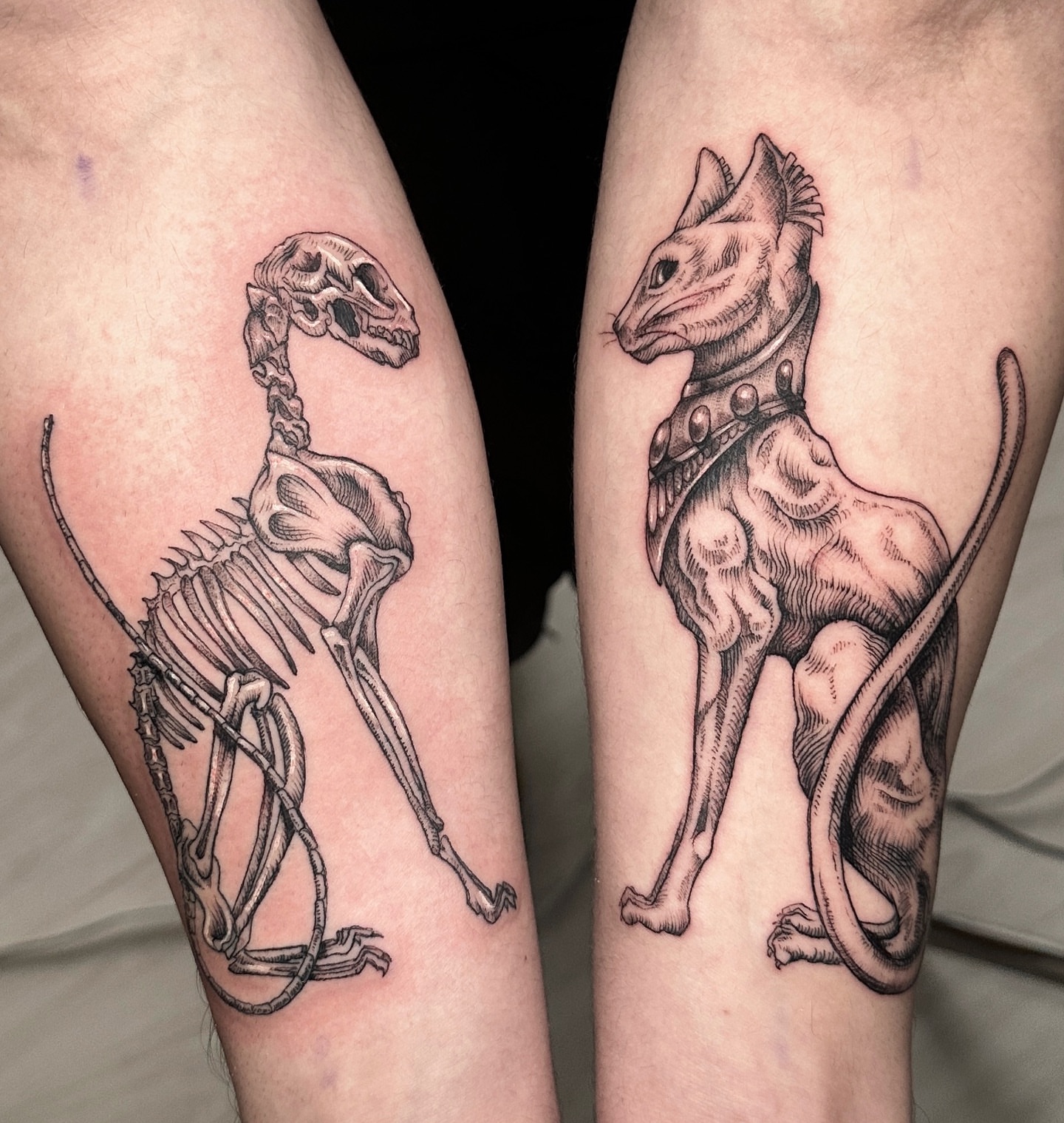 Tattoo by @madamartyr — black_and_grey, realism