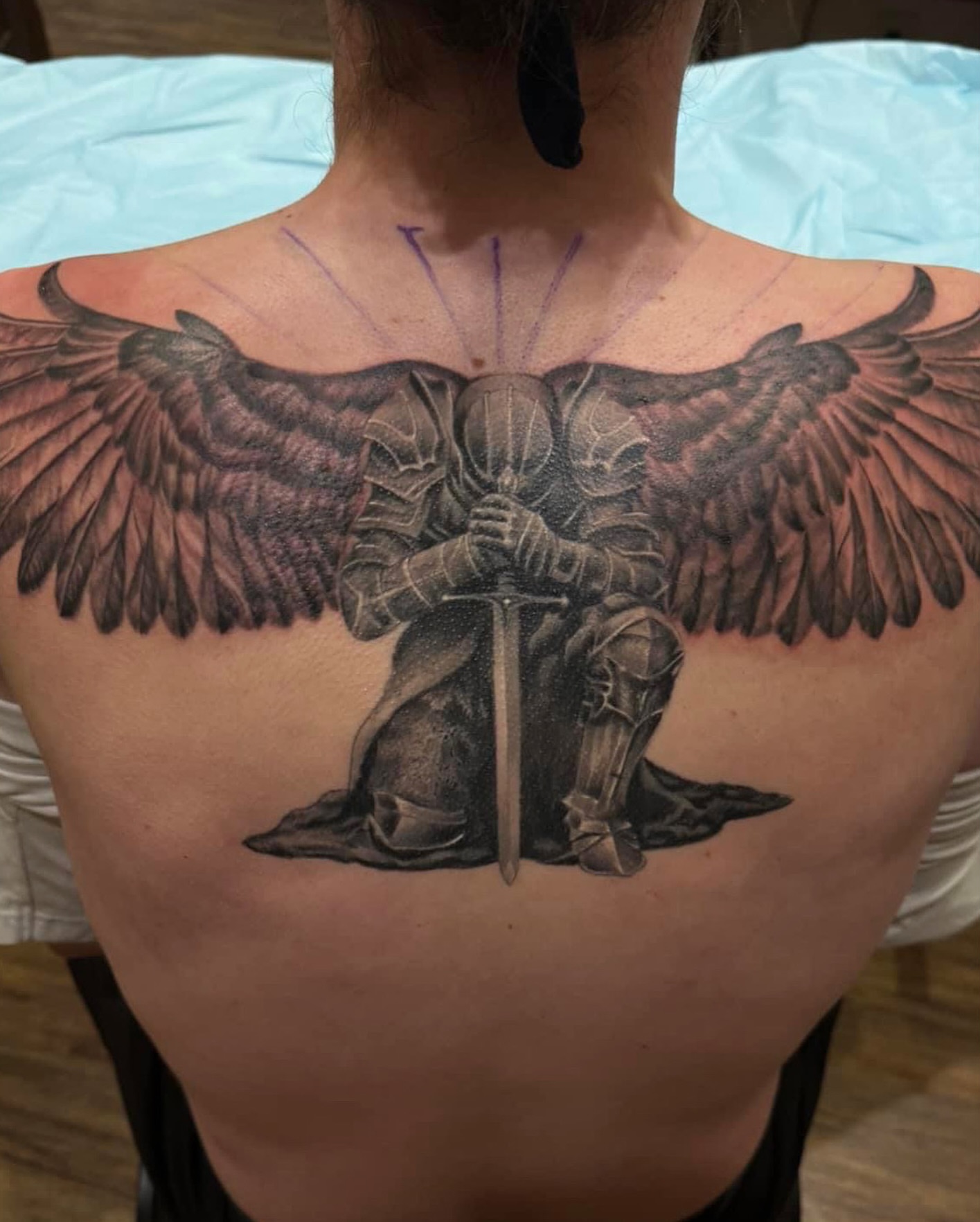 Tattoo by @chunky_tattooer — black_and_grey, realism