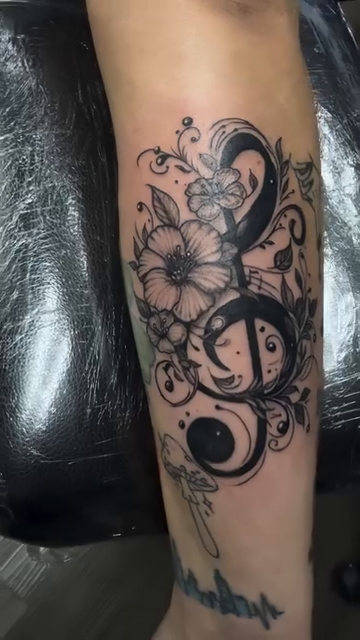Tattoo by @chicago_inkslinger — fine_line, black_and_grey