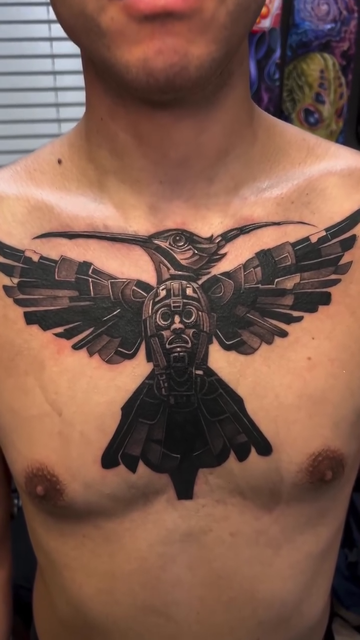 Tattoo by @ikeepmoving — black_and_grey, realism