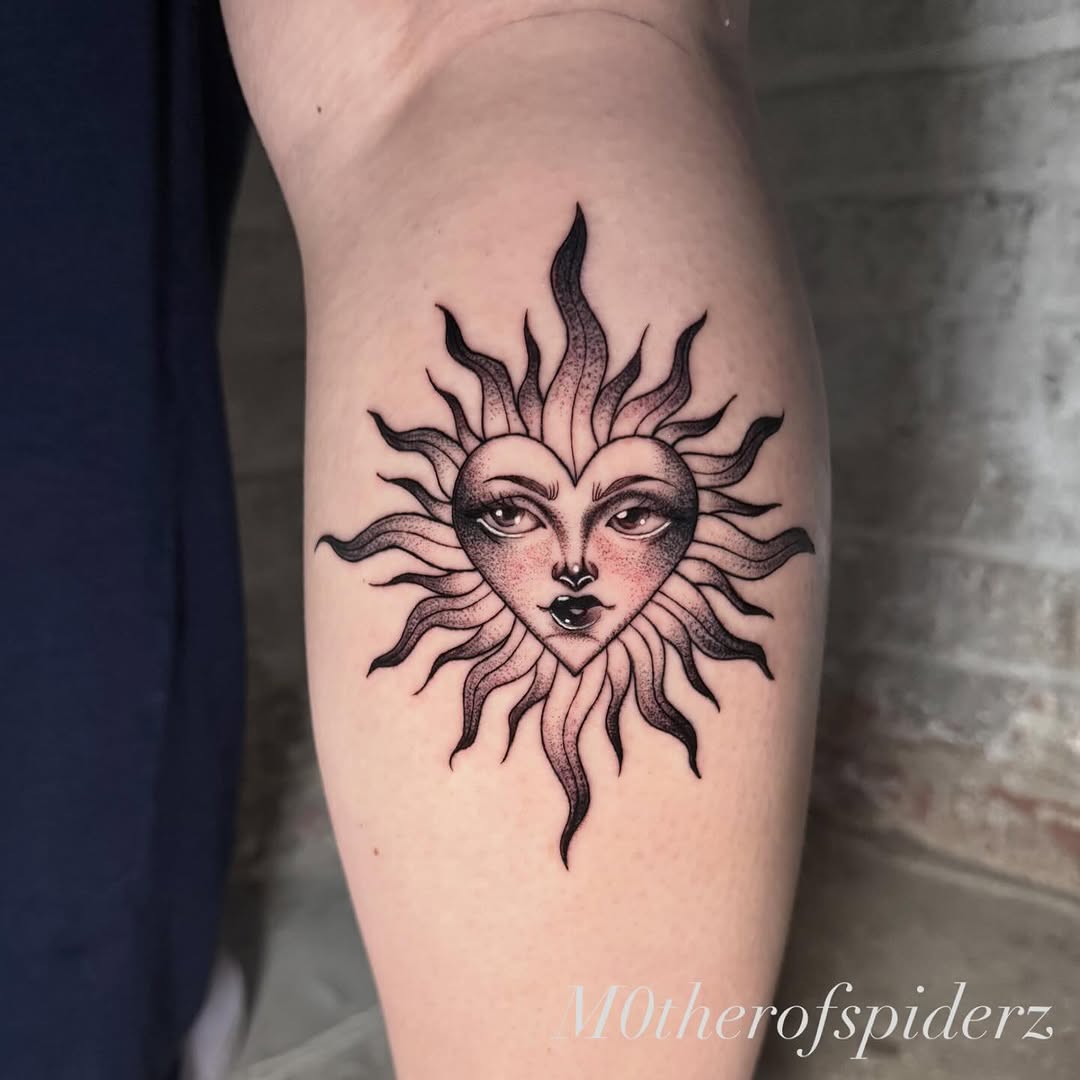 Tattoo by @motherofspiderz β black_and_grey, fine_line