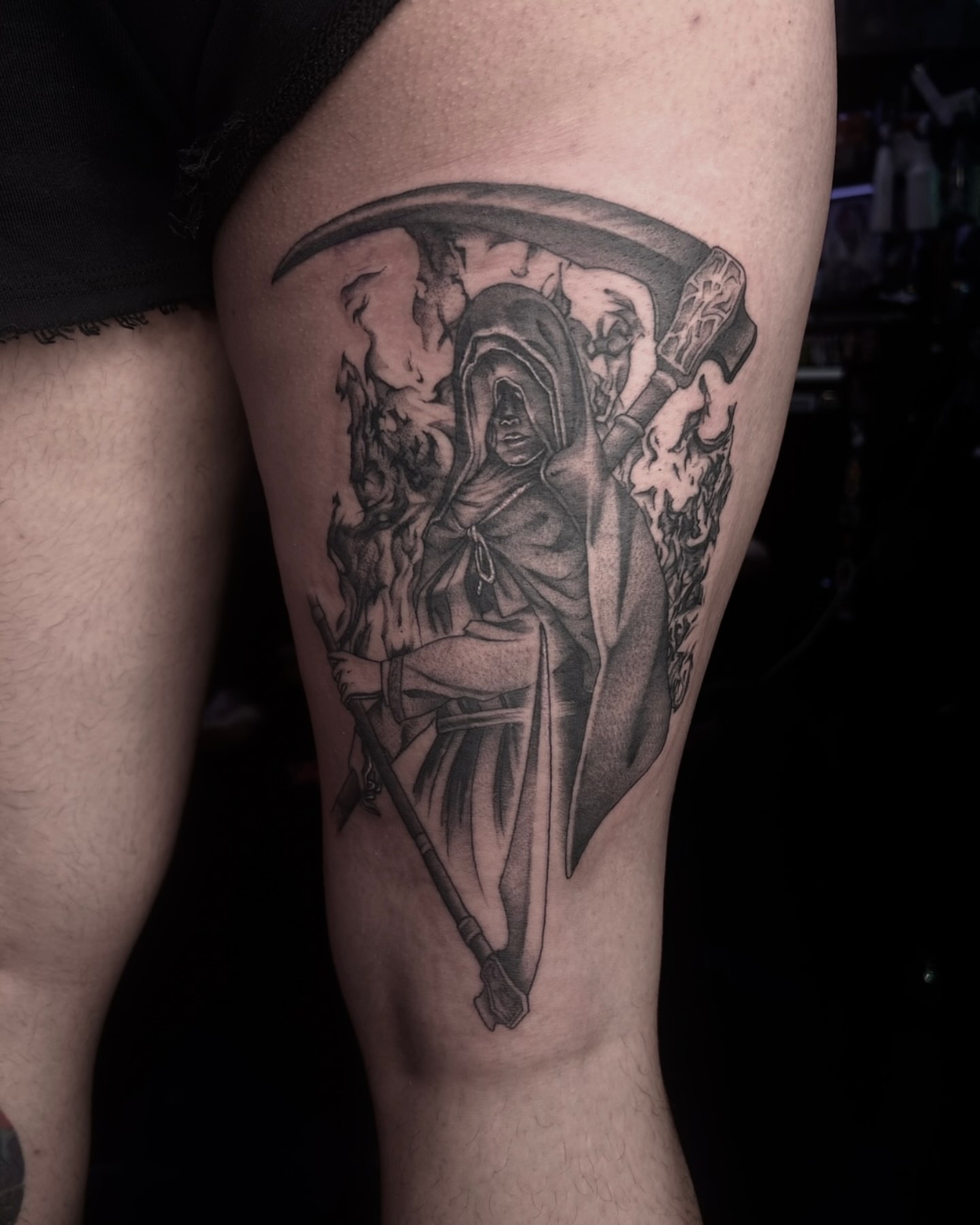 Tattoo by @petaltattoo โ black_and_grey, realism