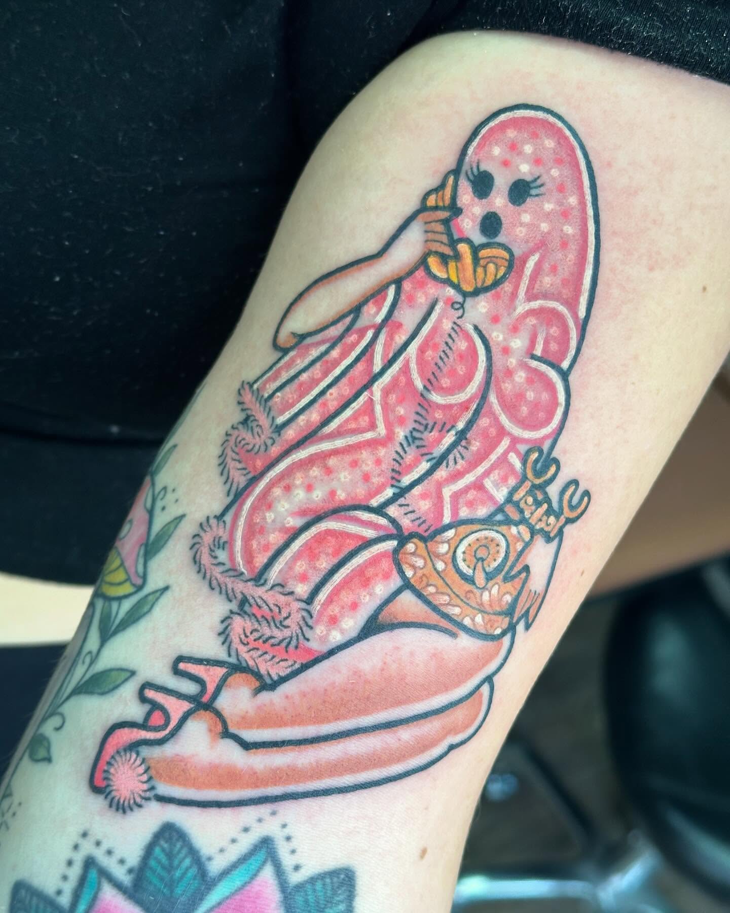 Tattoo by @ginnymarietattoos — dotwork