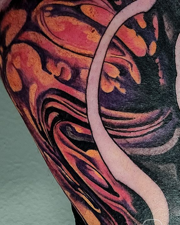 Tattoo by @unorthodox_tattoo — dotwork