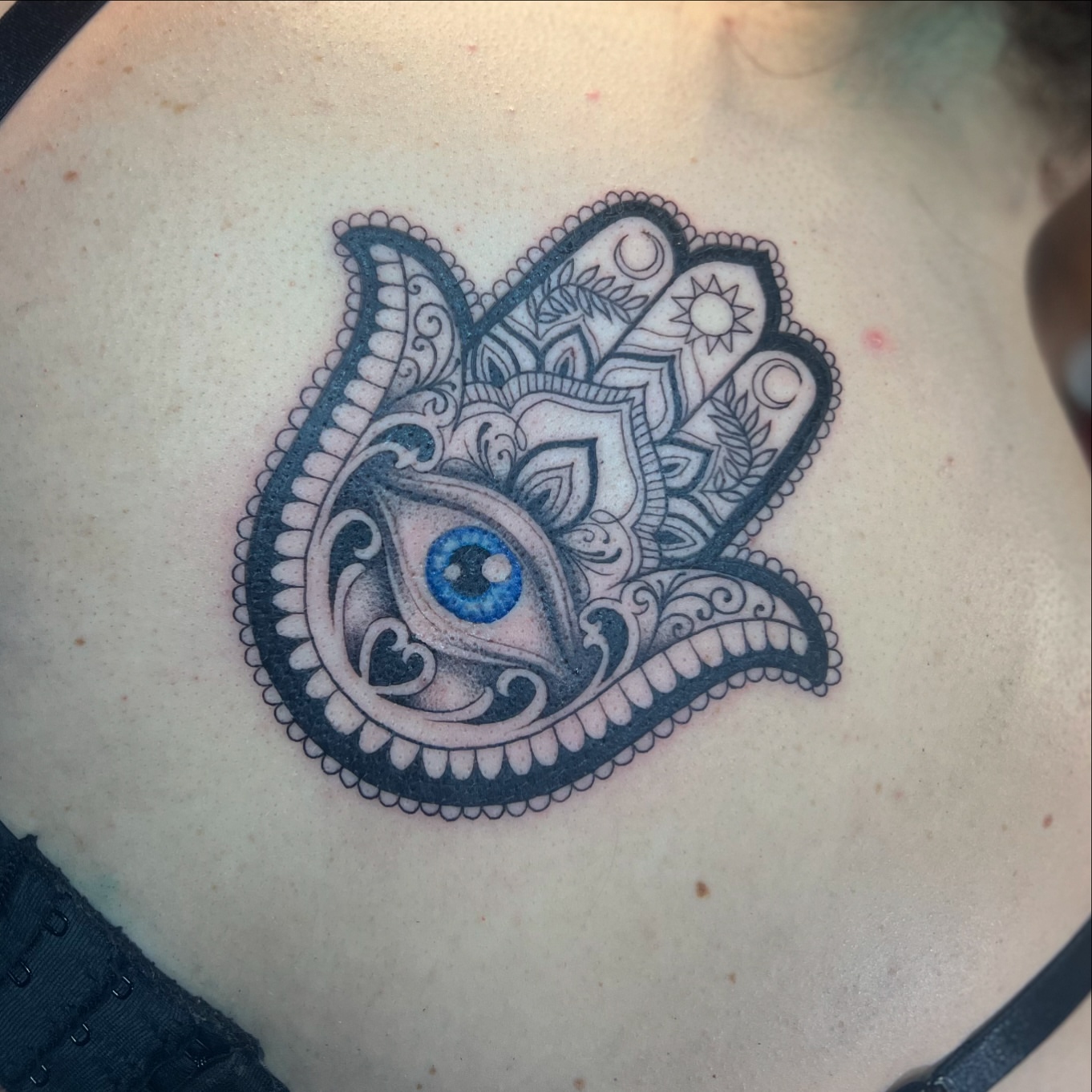 Tattoo by @moemoetattoos — geometric, ornamental