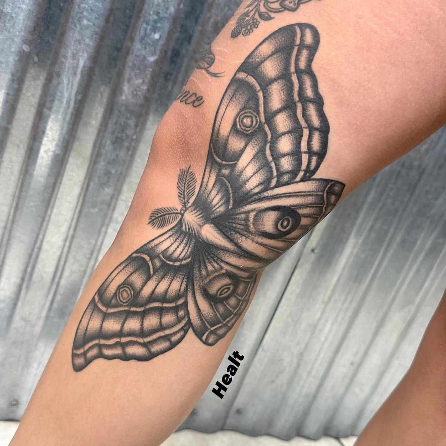 Tattoo by @carsonsmithtats — black_and_grey, realism