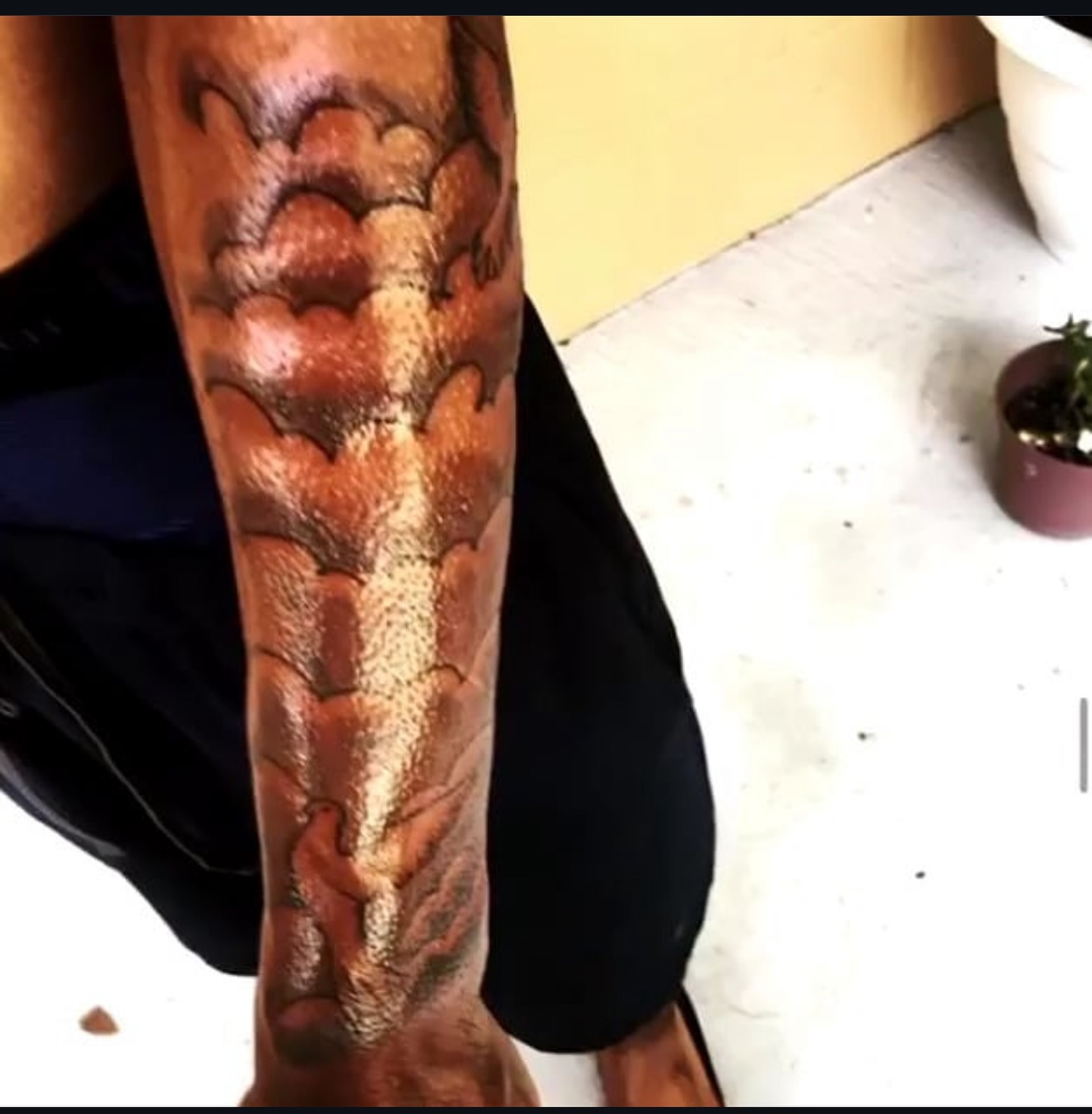 Tattoo by @inguanzoink_ — realism