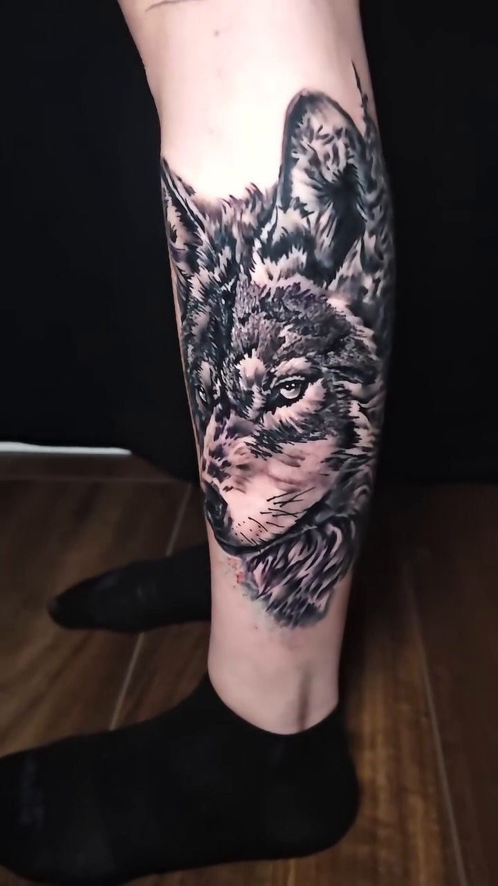 Tattoo by @johnniericotattoos — realism, black_and_grey