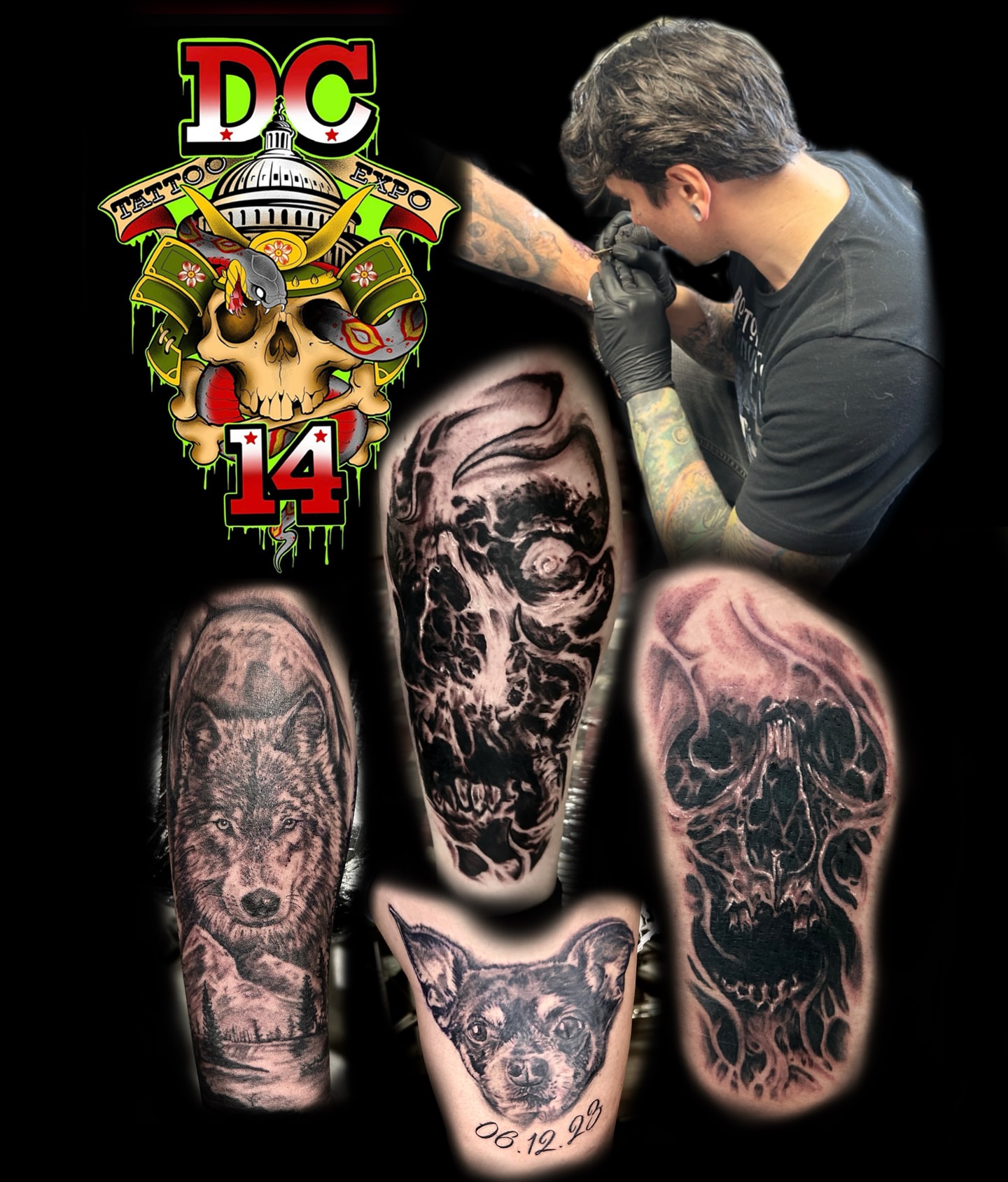 Tattoo by @austin_megallon — black_and_grey, realism