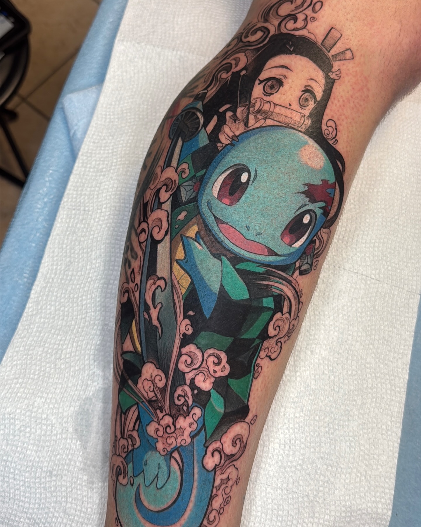 Tattoo by @karaxklenk — anime