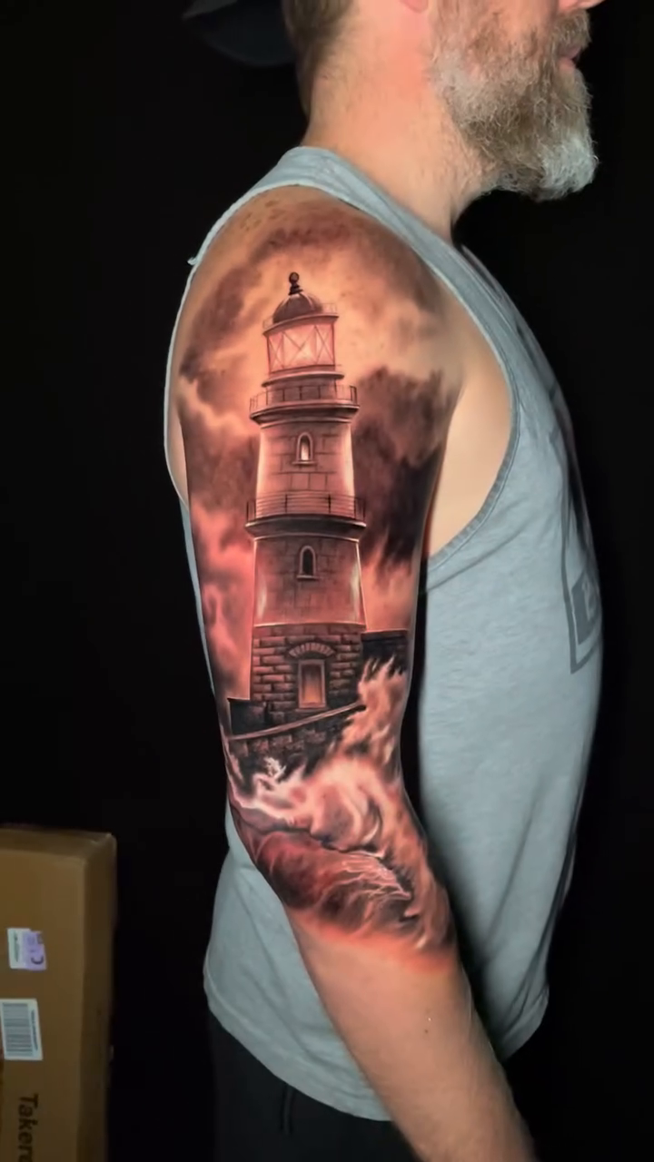 Tattoo by @tylerbowlingtattoos — realism, black_and_grey