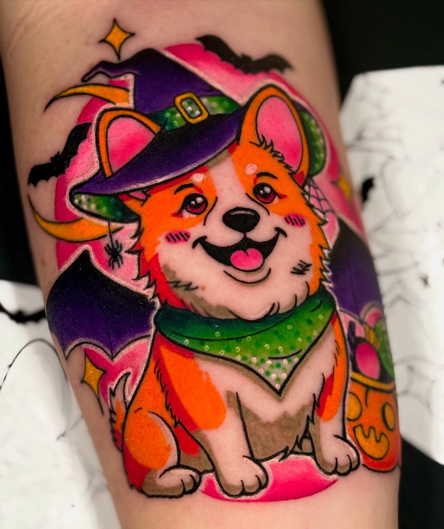 Tattoo by @briannadicksonart — new_school, illustrative