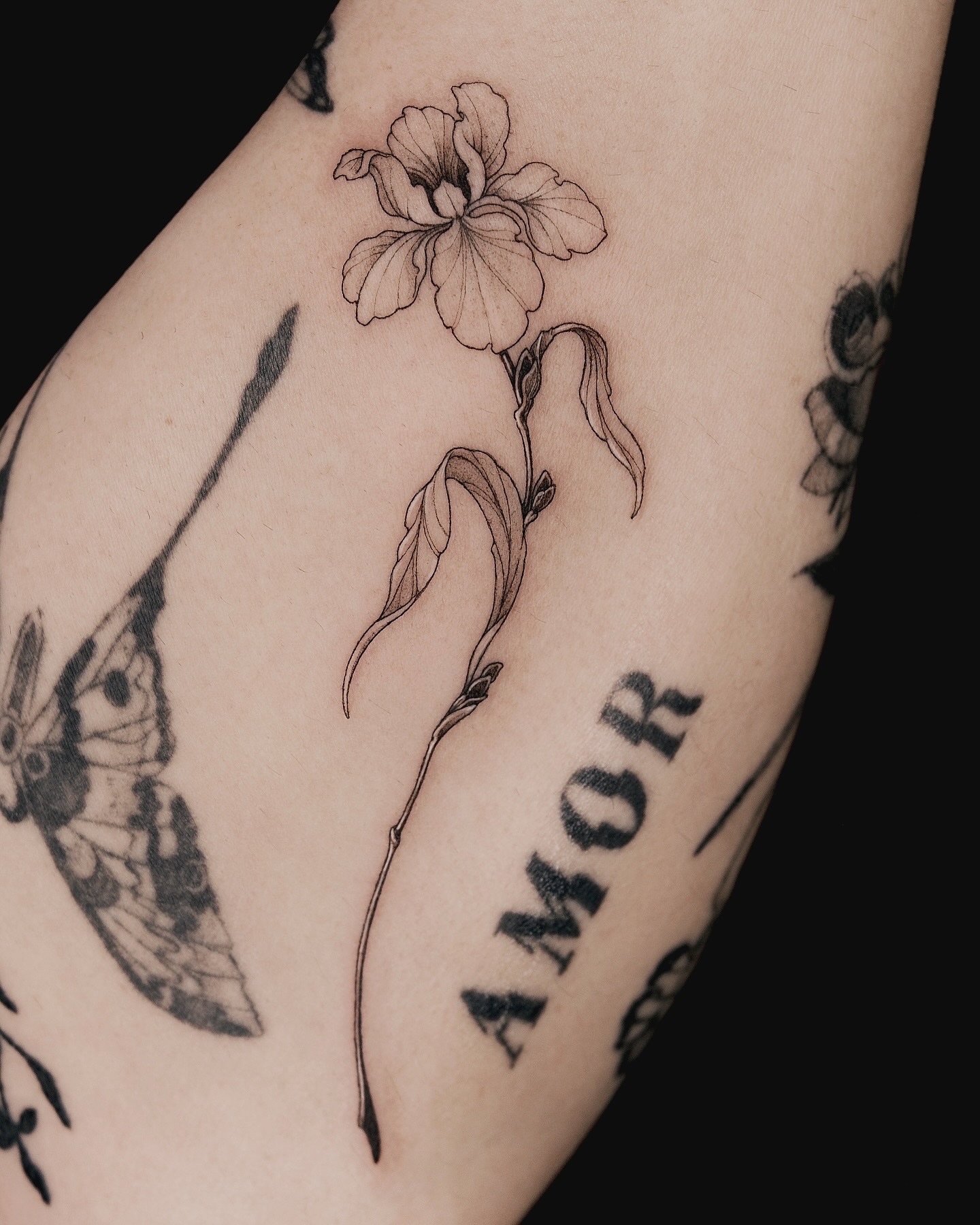 Tattoo by @pobitattoo — black_and_grey