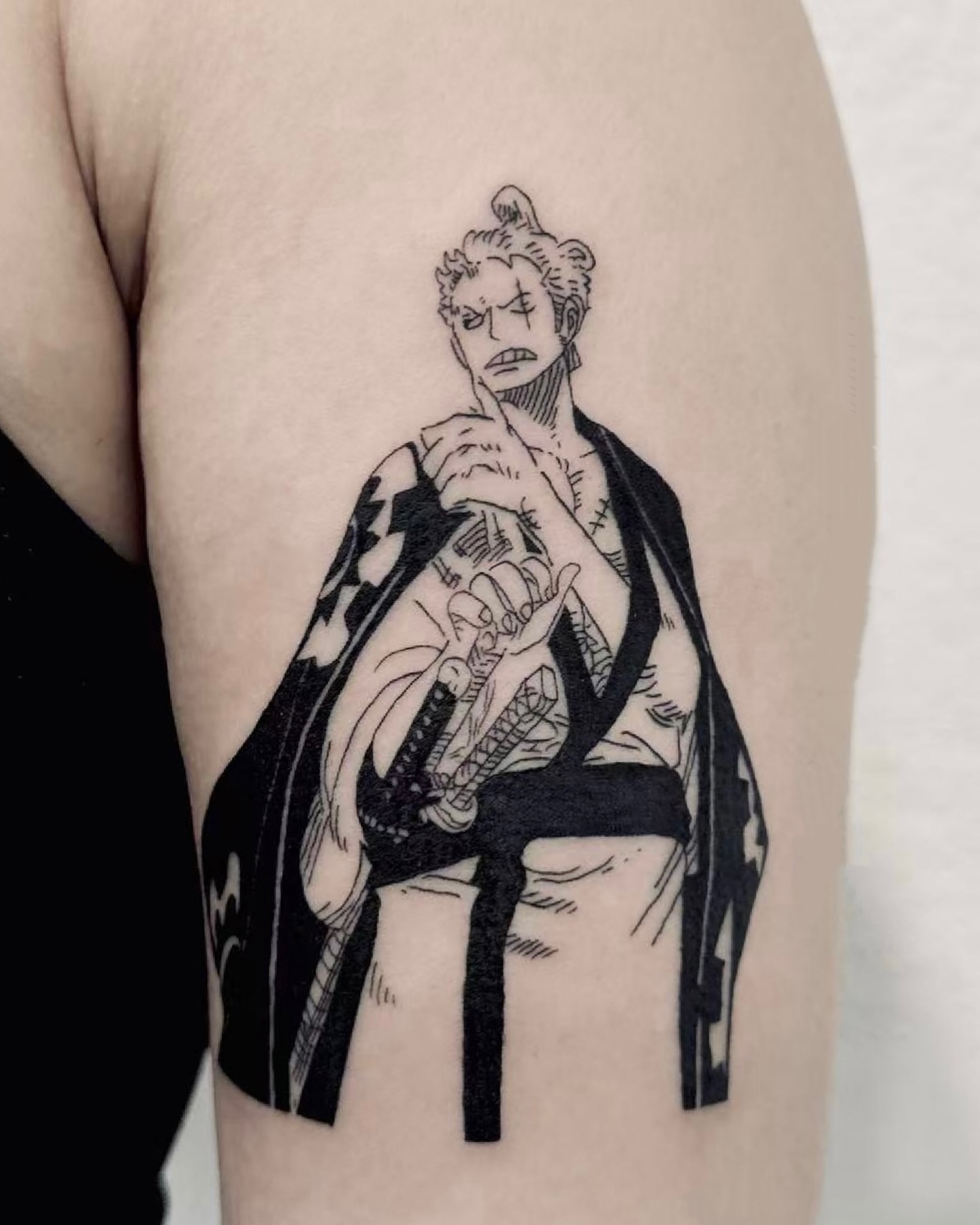 Tattoo by @a.ink.tattoo_leo — black_and_grey