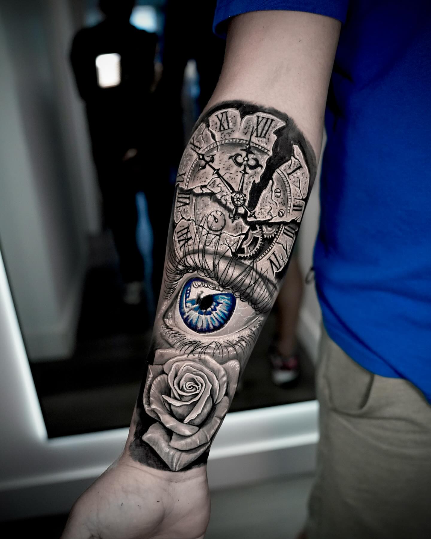 Tattoo by @gghtattoo — realism, black_and_grey