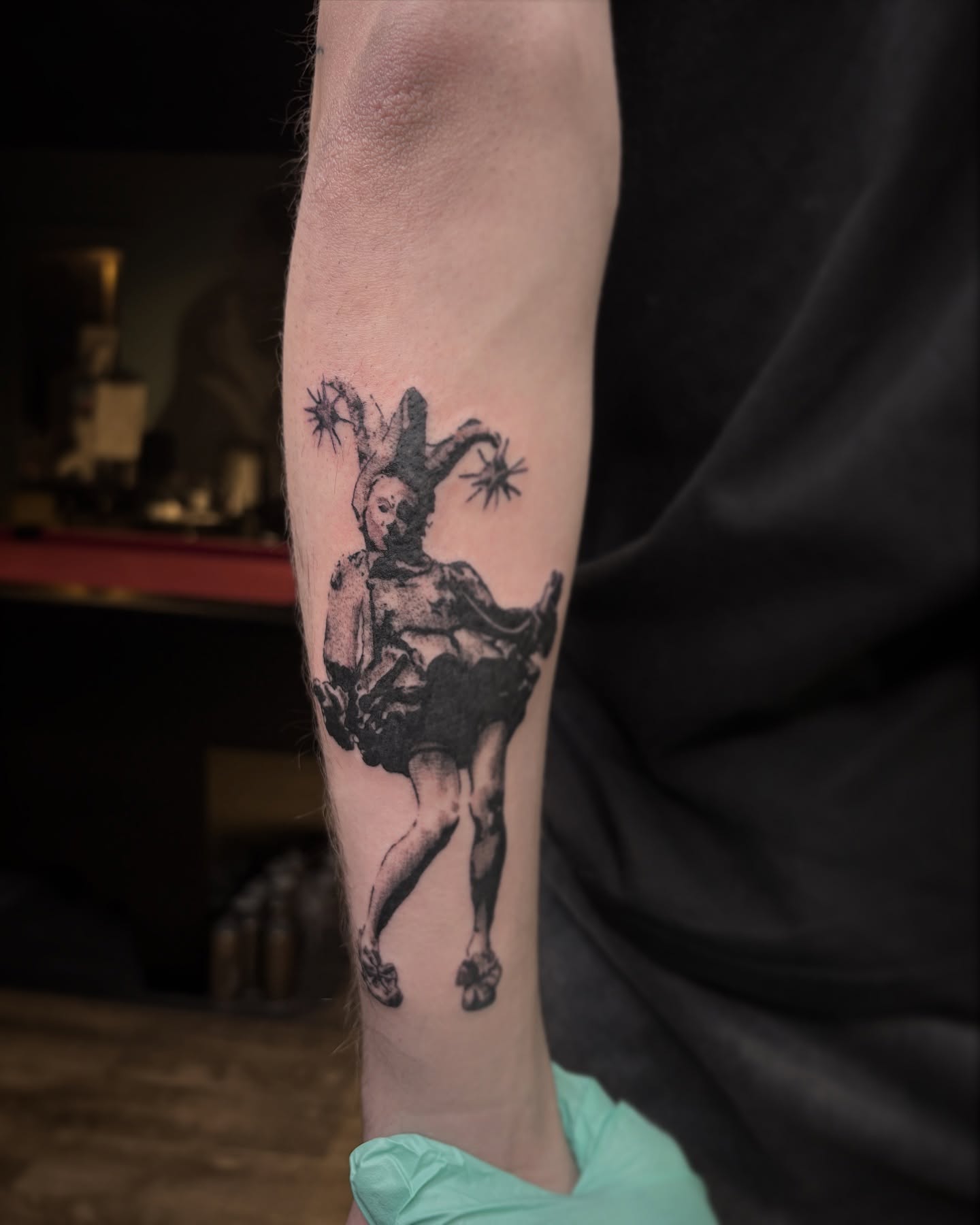 Tattoo by @disgracefultattoo — black_and_grey