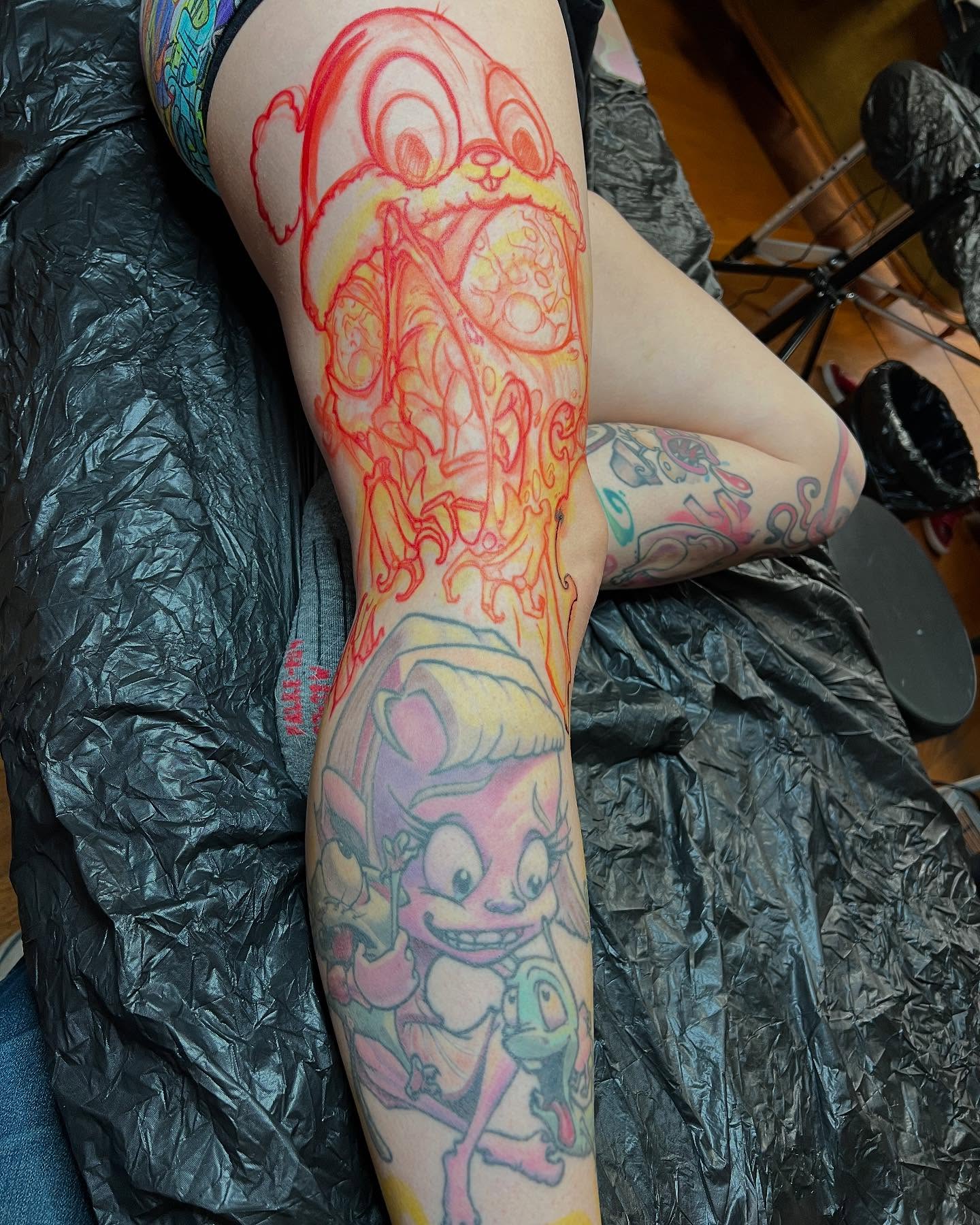 Tattoo by @jessesmithtattoos — anime