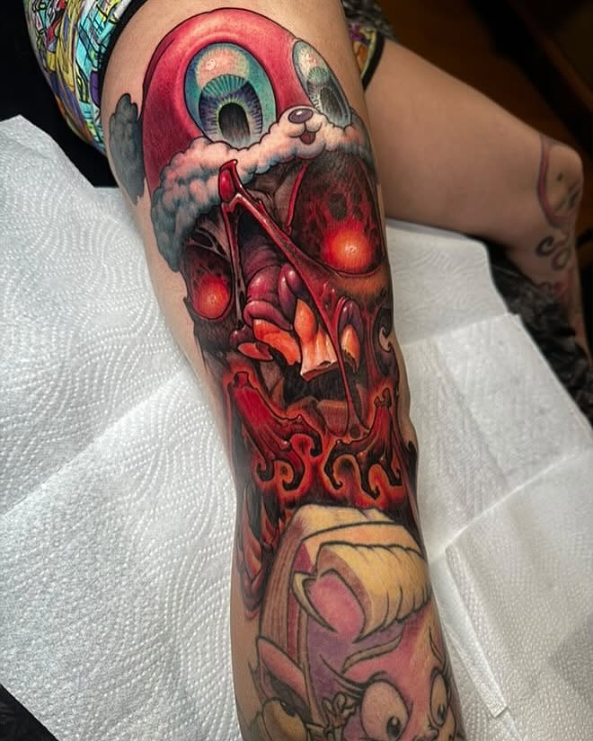 Tattoo by @jessesmithtattoos — dark_realism
