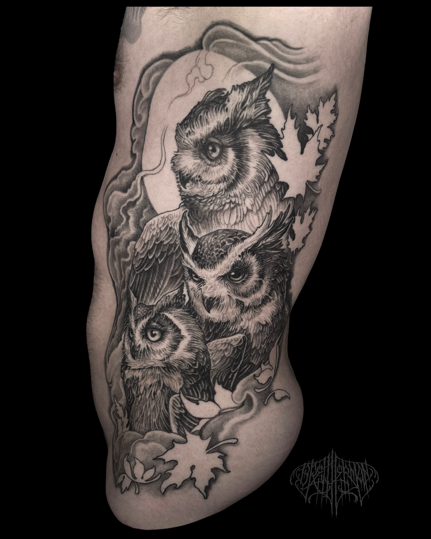 Tattoo by @brettherman — black_and_grey, realism