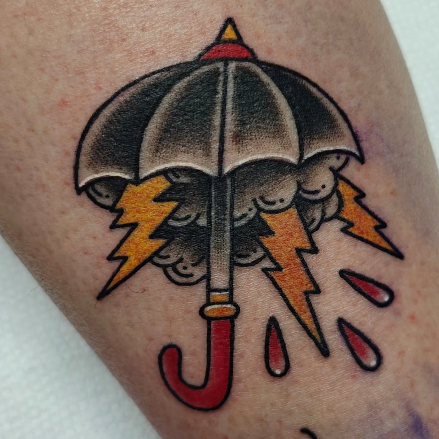 Tattoo by @artoftheblackwolf — american_traditional