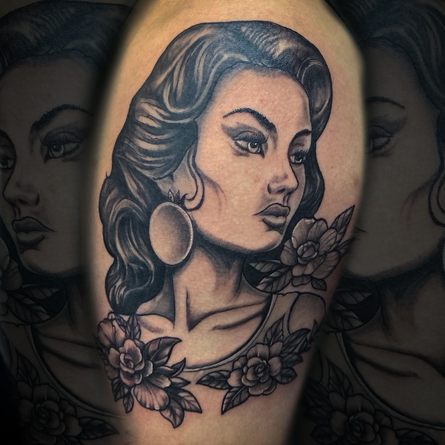Tattoo by @samrockwell_ink — american_traditional, black_and_grey