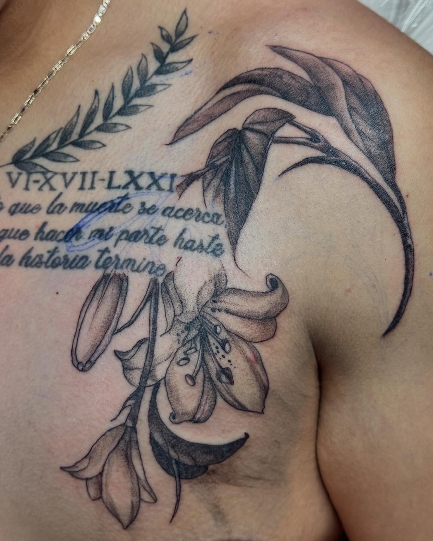 Tattoo by @bellyink_ — black_and_grey, realism