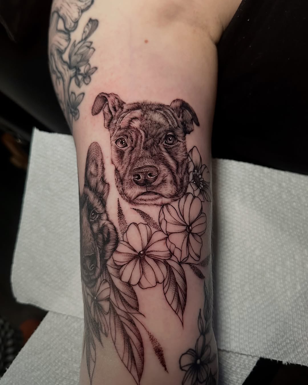 Tattoo by @gailtattoos — realism, black_and_grey