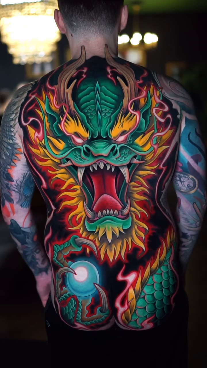 Tattoo work at Austin Tattoo Invitational 2026