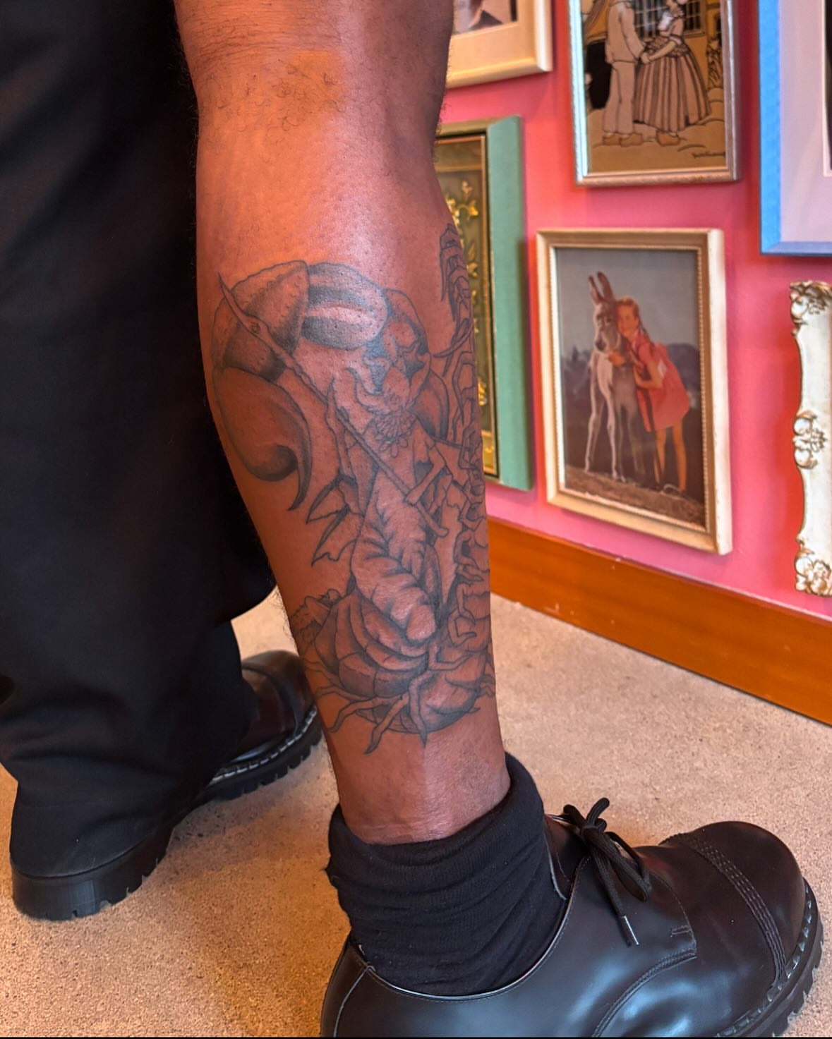 Tattoo by @jrflemingtattoo — black_and_grey, realism