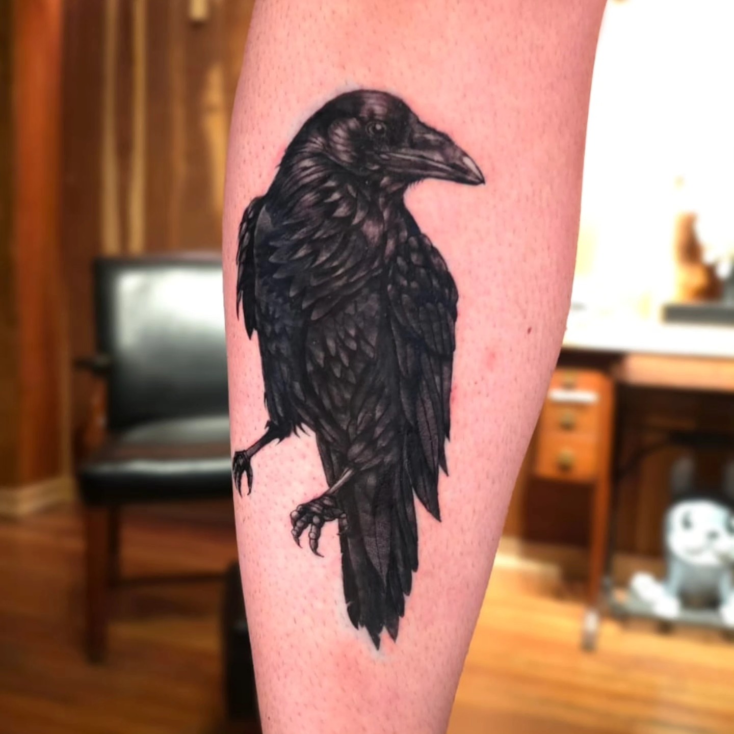 Tattoo by @ceso732 β black_and_grey, realism