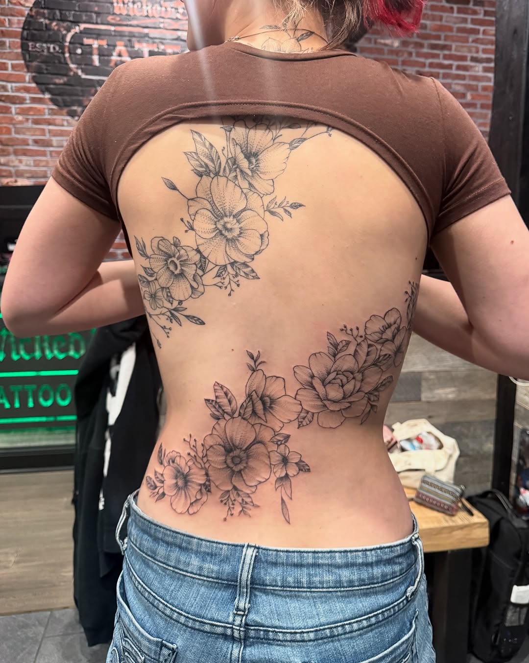 Tattoo by @davepotavin — fine_line, black_and_grey