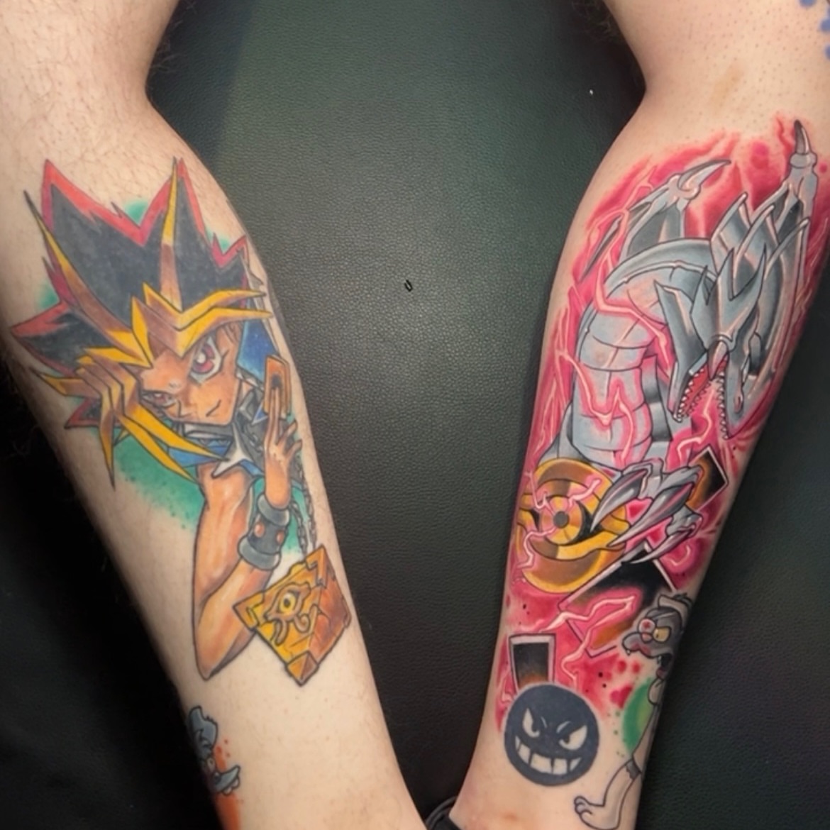 Tattoo by @inkfetish187 — anime