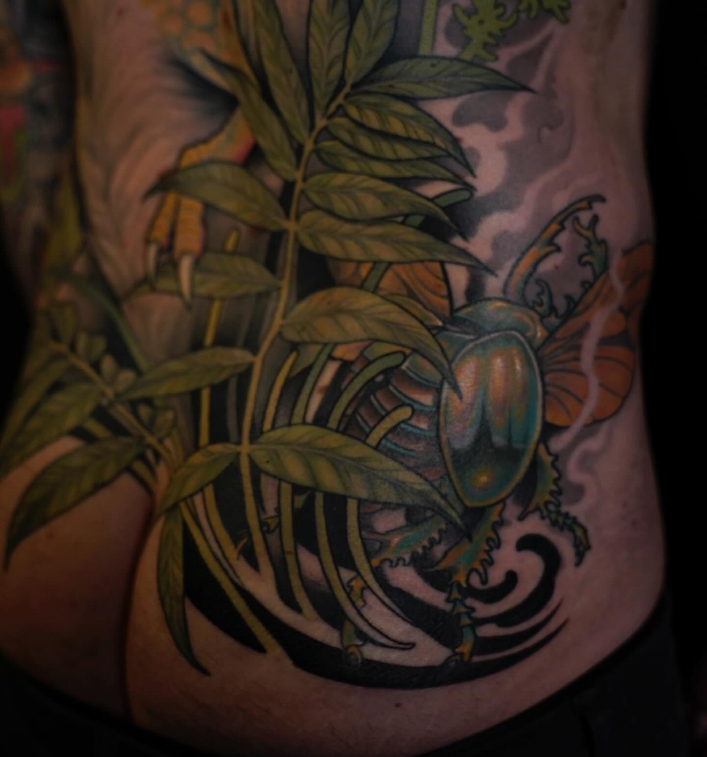 Tattoo by @earthgrasper — american_traditional, realism