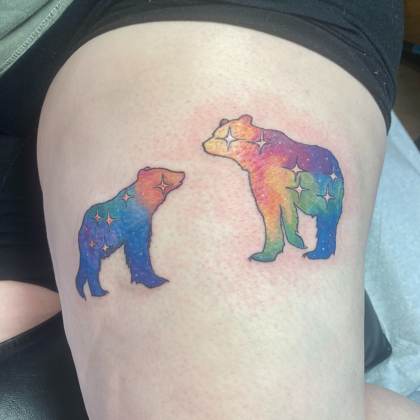 Tattoo by @kendraedgellart — watercolor