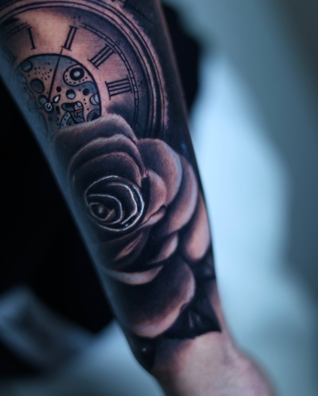 Tattoo by @tiagoink__ — black_and_grey, realism