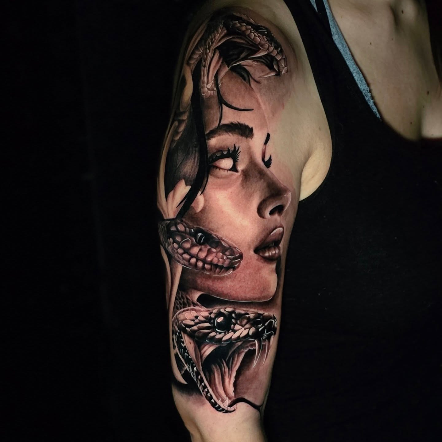 Tattoo by @gl_tattoos — realism, dark_realism