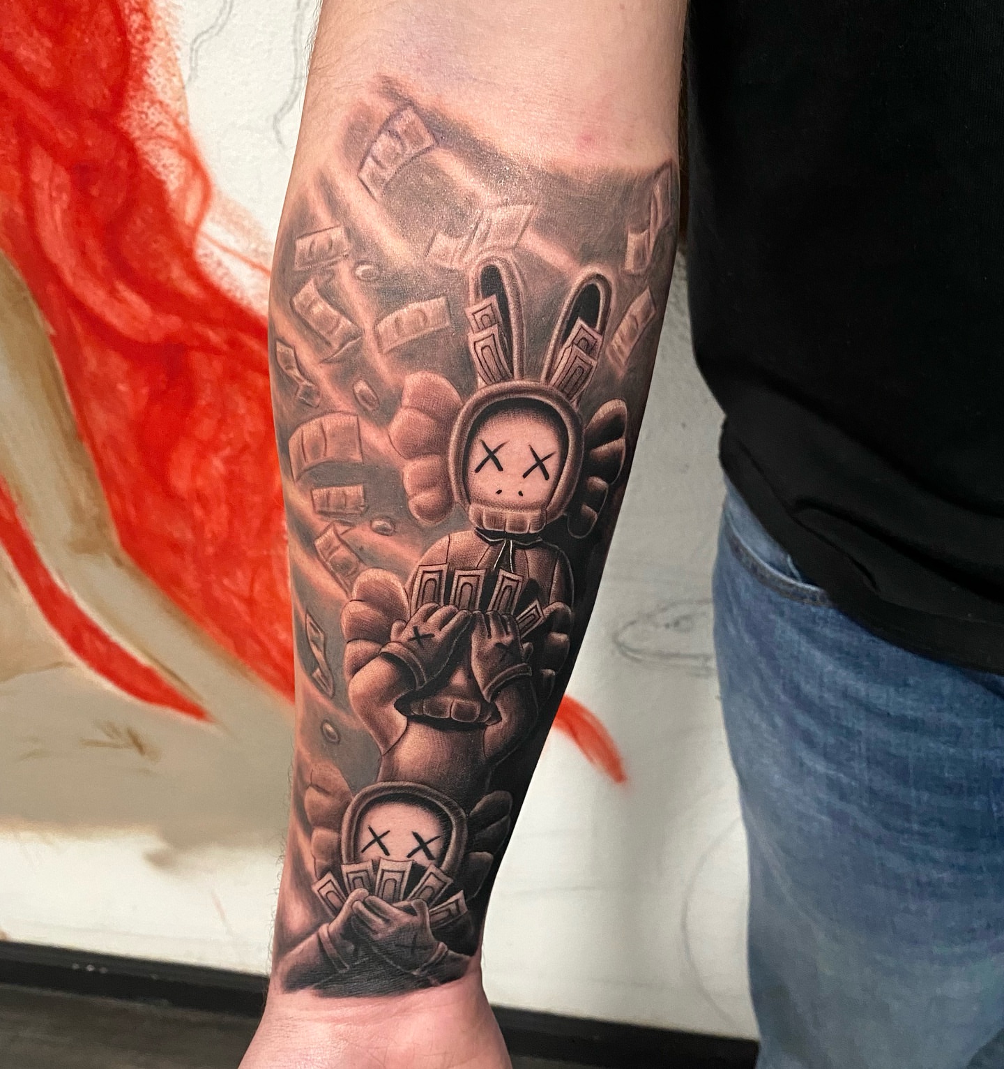 Tattoo by @euphoria_tattoos_ — black_and_grey