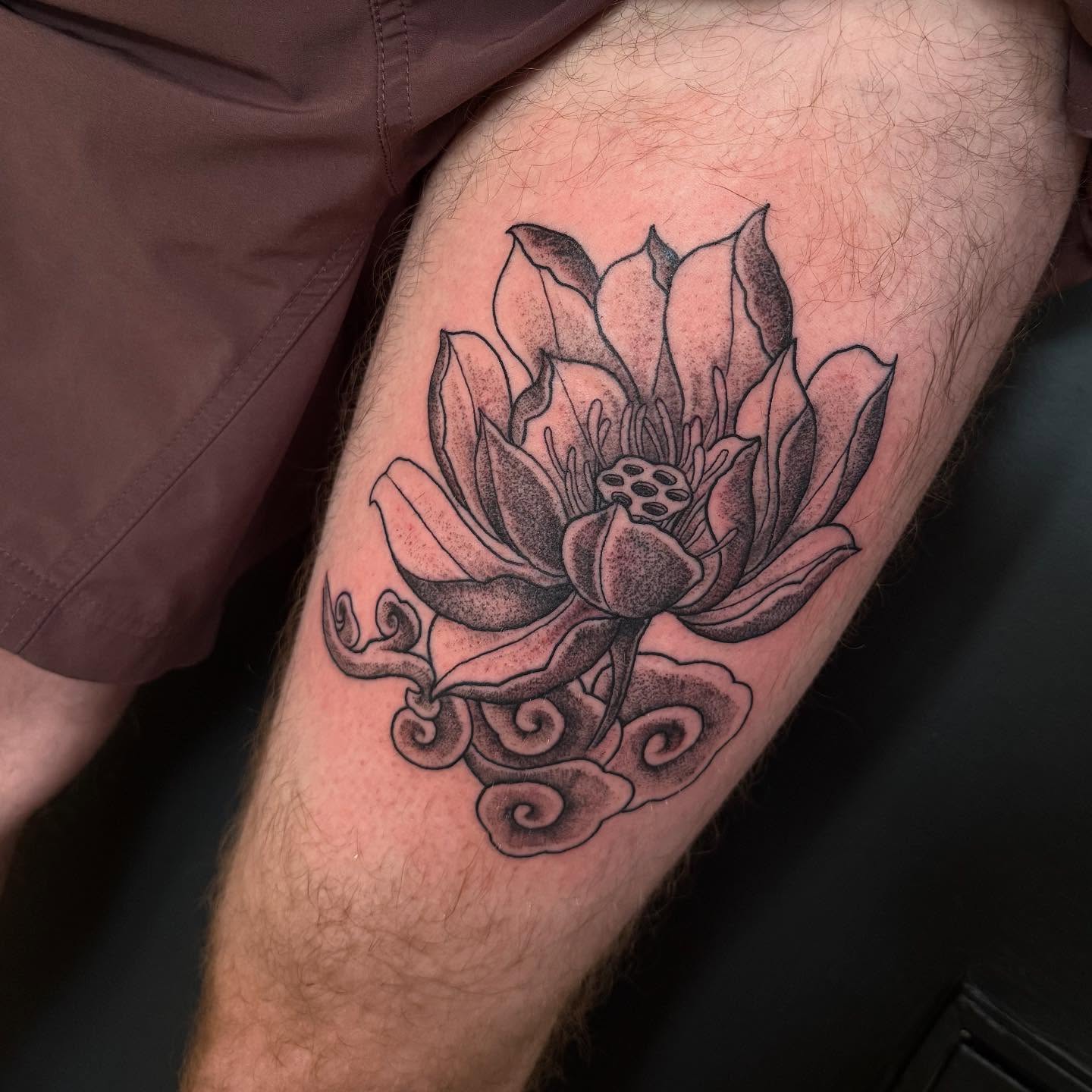 Tattoo by @tylerboltink — black_and_grey