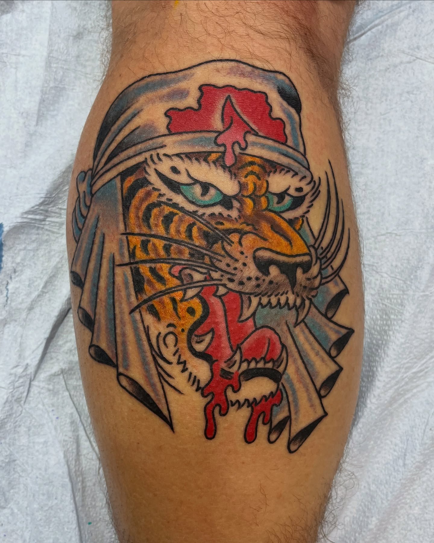 Tattoo by @graham_niles — american_traditional, dotwork