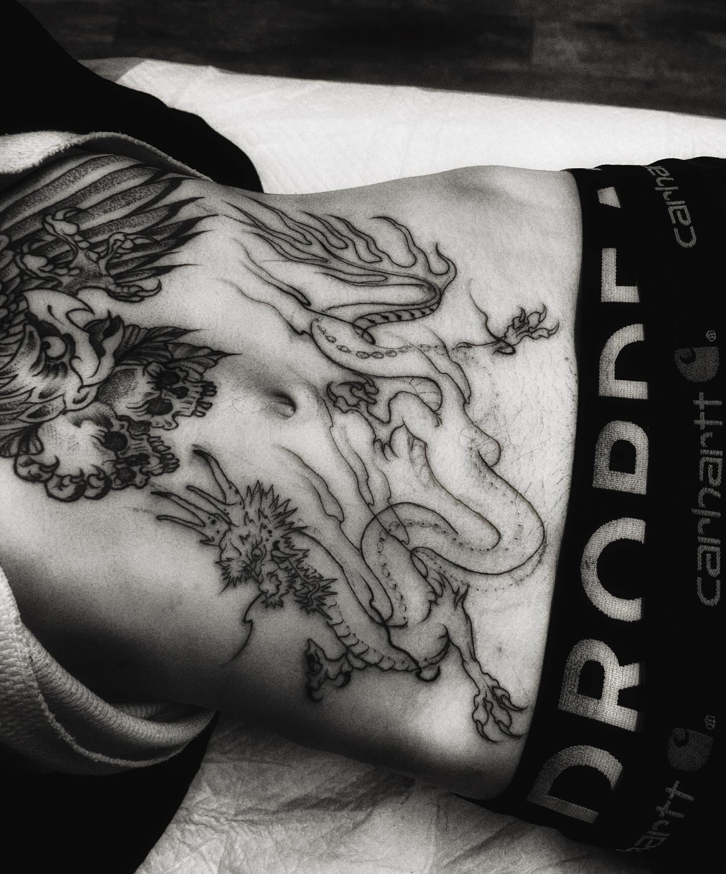 Tattoo by @polarizedbaby β black_and_grey