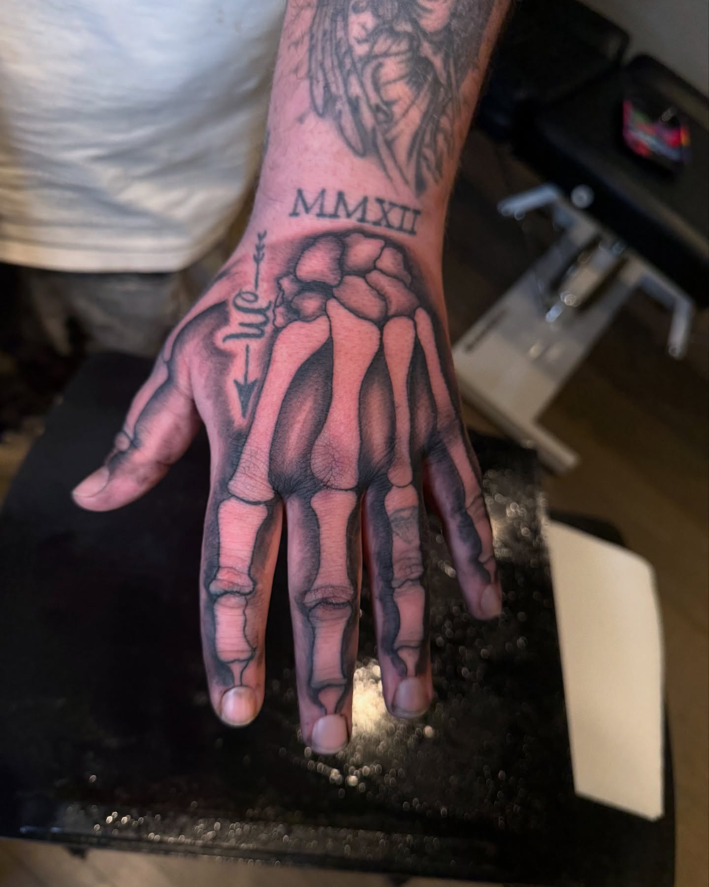 Tattoo by @kreidler_inks — realism, dark_realism