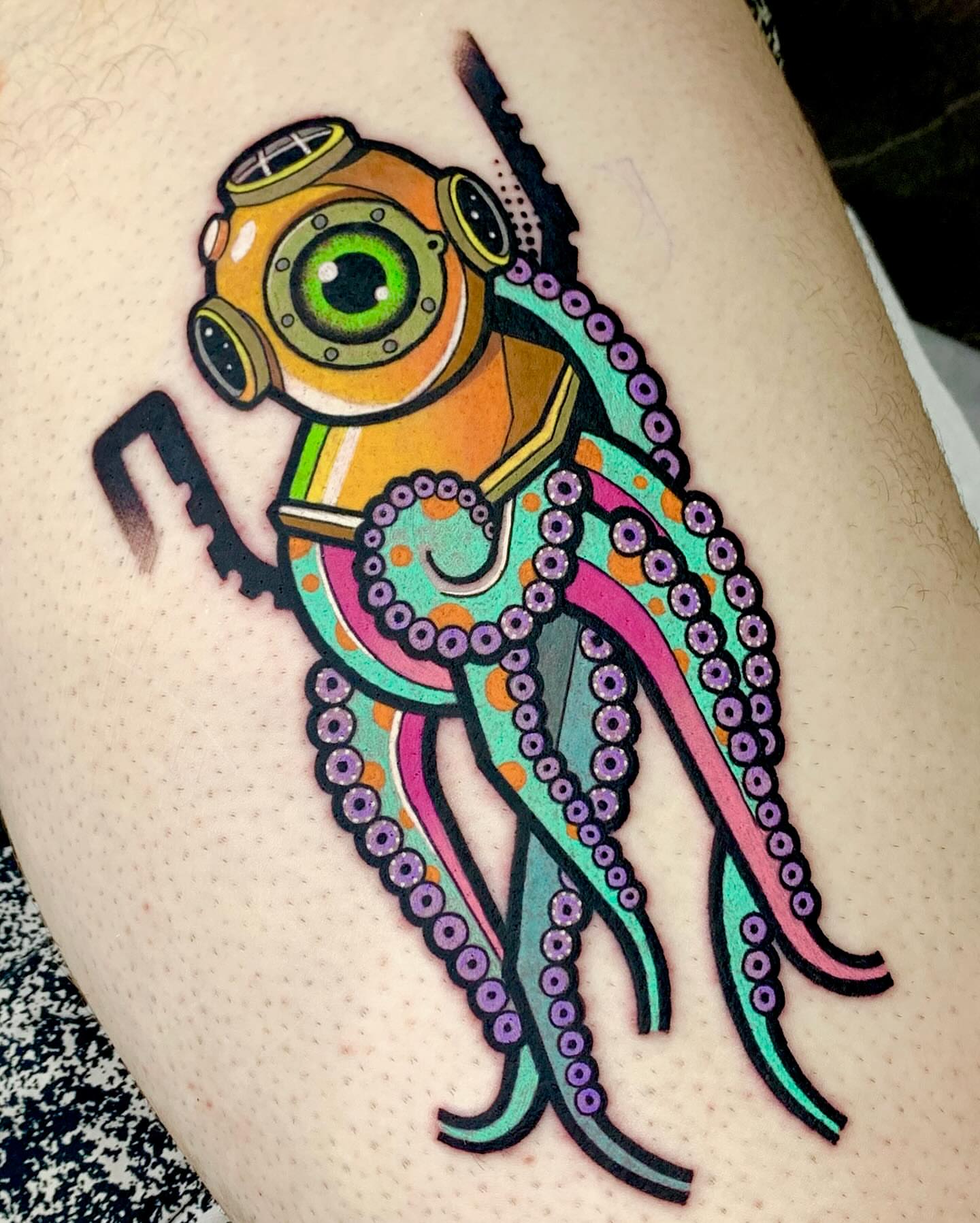 Tattoo by @hurjaesae — new_school, illustrative
