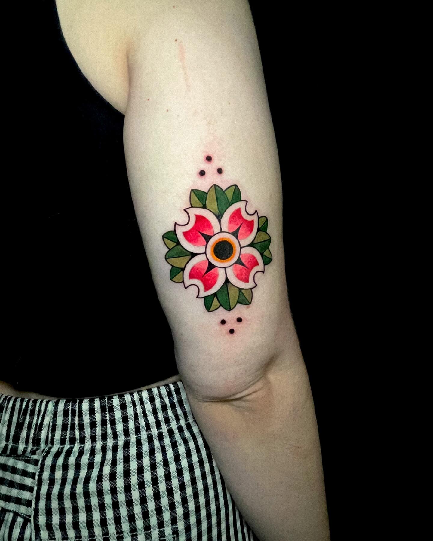 Tattoo by @rogerkampo — american_traditional