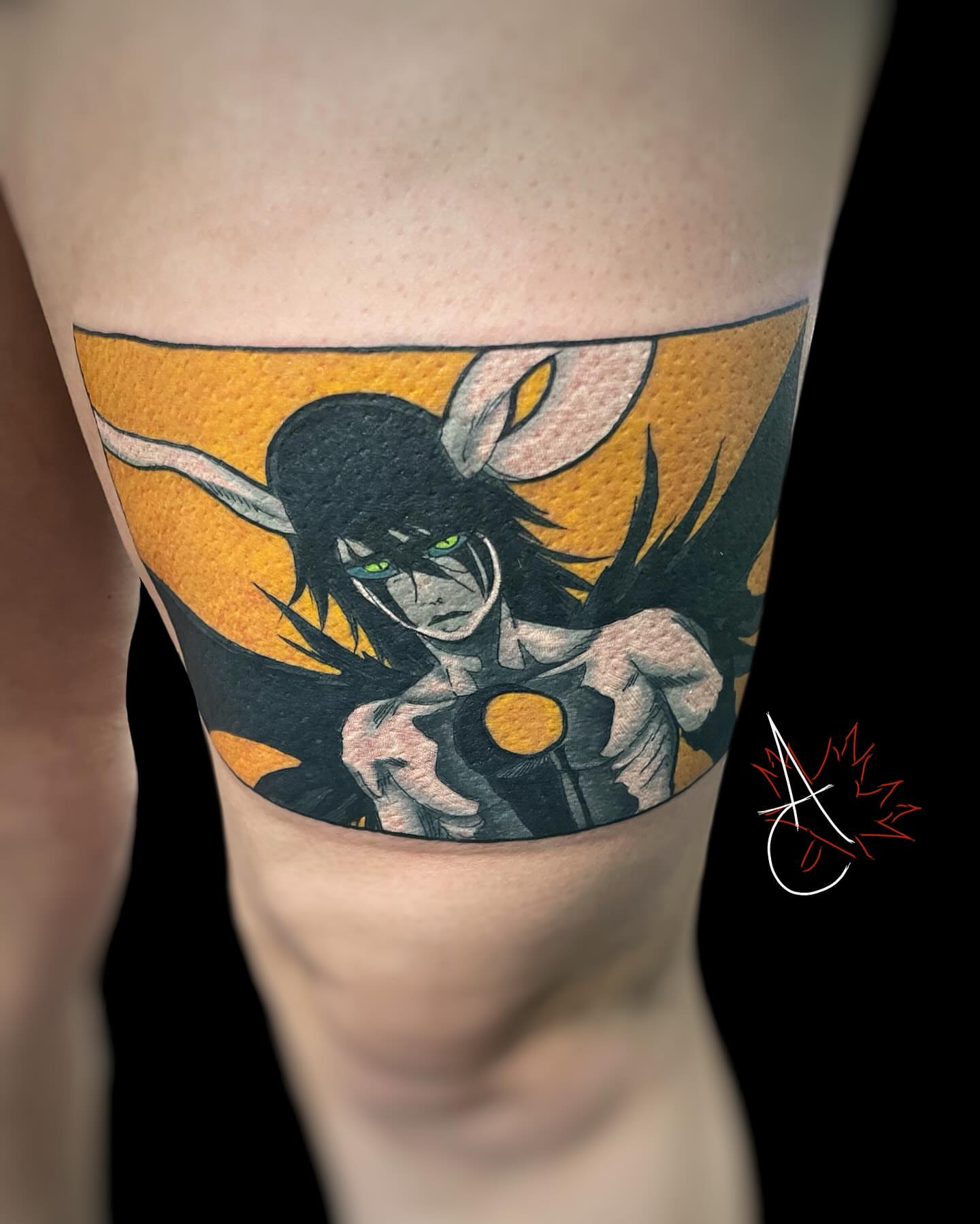 Tattoo by @artofcanada — anime