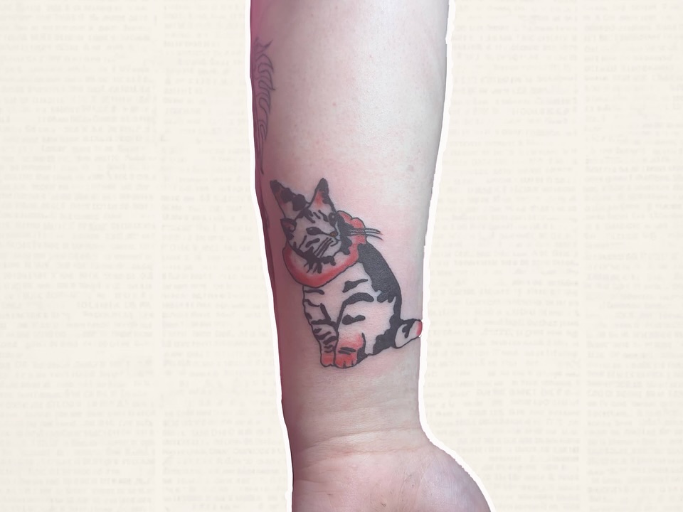 Tattoo by @maya_iconictattoo — dotwork