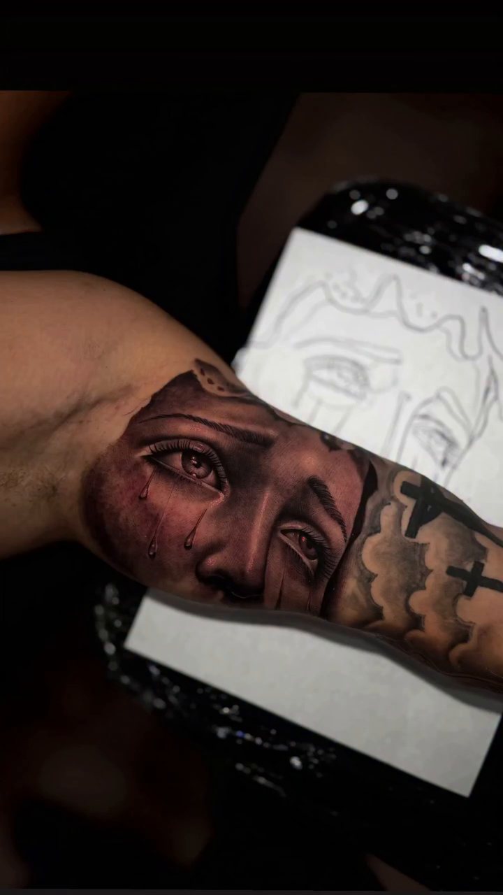 Tattoo by @cees_inks — realism, black_and_grey