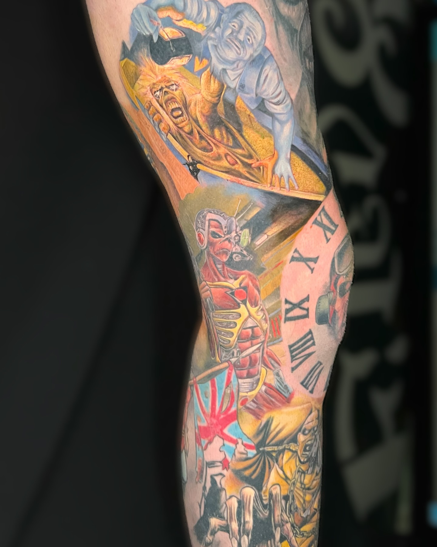 Tattoo by @mikejtattooer22 — american_traditional, japanese_irezumi