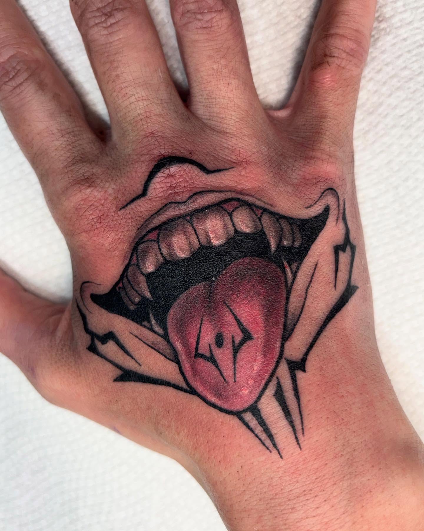 Tattoo by @chalmskinart — american_traditional