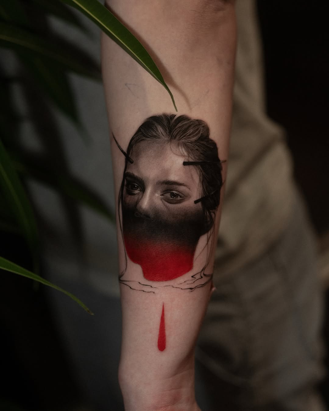 Tattoo by @lejobravo — realism, trash_polka